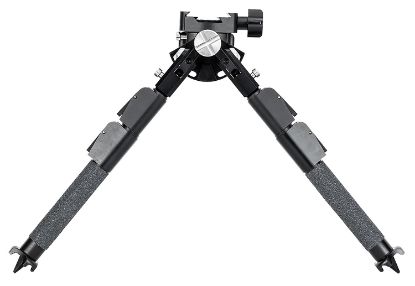 Picture of Mdt Sporting Goods Inc 106292Blk Ckye-Pod Gen 2 Single Pull Standard, Black Aluminum, 9"-15.50", 360 Degrees Pan, Spiked Feet, Integrated Barricade Stop, Fits Arca/Picatinny/Rrs Dovetail Rails 