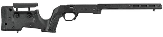 Picture of Mdt Sporting Goods Inc 104691Blk Xrs Chassis Black Aluminum Core With Polymer Panels, Adj. Cheekrest, M-Lok Forend, Interchangeable Grips, Aics Mag Compatible, Fits Short Action Remington 700 