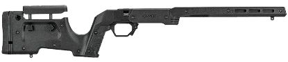 Picture of Mdt Sporting Goods Inc 104689Blk Xrs Chassis Black Aluminum Core With Polymer Panels, Adj. Cheekrest, M-Lok Forend, Interchangeable Grips, Aics Mag Compatible, Fits Short Action Tikka T3 