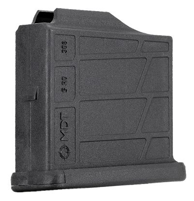 Picture of Mdt Sporting Goods Inc 105026Blk Aics Magazine 5Rd Extended 6.5 Creedmoor/308 Win Short Action Black Polymer 