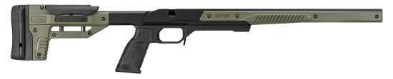 Picture of Mdt Sporting Goods Inc 104226Odg Oryx Chassis Od Green/Black Aluminum, Adj. Cheekrest, M-Lok Forend, Ar-Style Grip, Barricade Stop, Aics Mag Compatible, Fits Short Action Savage Axis 