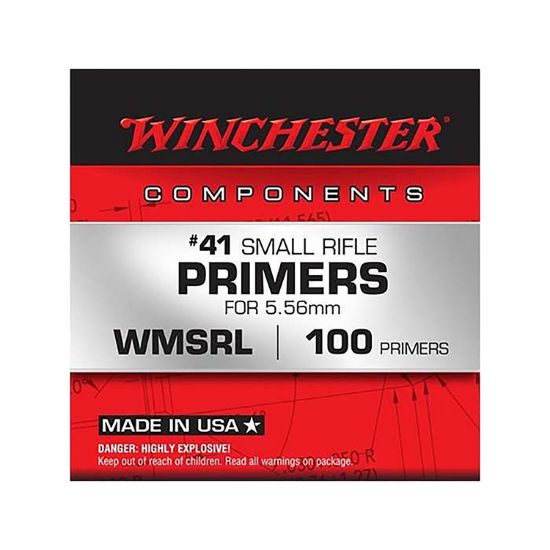 Picture of Winchester Ammo Wmsrl Primers #41 Small Rifle 5.56X45mm Nato/ 1000 Rds 