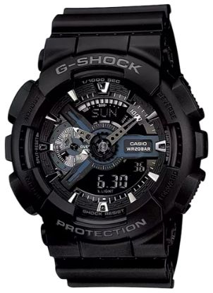 Picture of G-Shock/Vlc Distribution Ga1101bcr G-Shock Tactical Black Stainless Steel Bezel 145-215Mm 