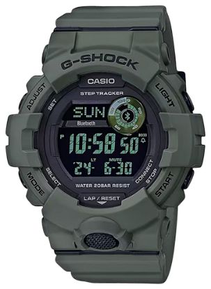 Picture of G-Shock/Vlc Distribution Gbd800uc3 G-Shock Tactical Move Power Trainer Fitness Tracker Green 