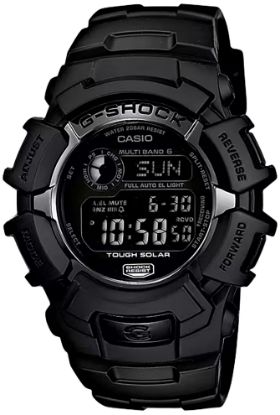 Picture of G-Shock/Vlc Distribution Gw2310fb1cr G-Shock Tactical Black Stainless Steel Bezel 