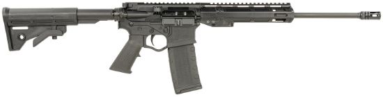 Picture of Ati Atigax5569ml Alpha-15 Maxx 5.56X45mm Nato 30+1 16" Pencil Barrel, Black, Metal/Polymer Rec, 9" Polymer M-Lok Handguard, Oem Mm4 Stock, A2 Grip 