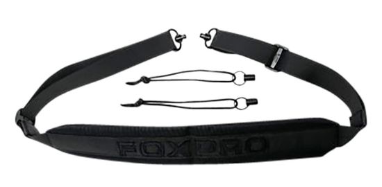 Picture of Foxpro Slingfxpblk Carry Sling Black Nylon With Qd Swivels, Padded Shoulder Strap, Adj. Sling Includes Qd Attachment Points 