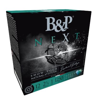 Picture of B&P 12B1nx8 Next 12 Gauge 1 Oz 8 Shot 25 Per Box/ 10 Case 