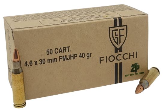 Picture of Fiocchi 46Exc H&K 4.6X30mm H&K 40 Gr Jacket Hollow Point 1000Rds 