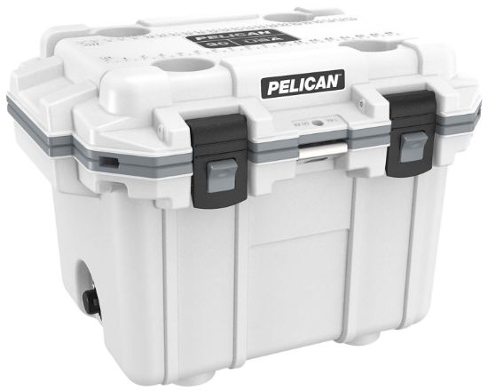 Picture of Pelican 30Q-1-Whtgry 30Qt Elite Cooler Wht/Gry 