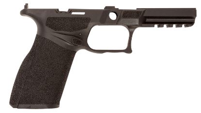 Picture of Springfield Armory Ec1002htret Echelon Grip Module Medium, Aggressive Texture, Black Polymer, Ambi Mag Release, Includes 3 Interchangeable Backstraps 