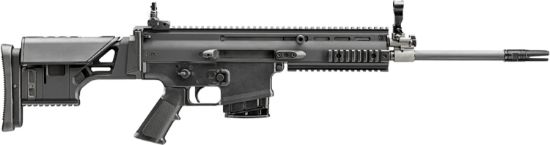 Picture of Fn 38-101747 Scar 17S Dmr 6.5 Creedmoor 10+1 16.25" Black Steel Barrel, Black Anodized Picatinny Rail Aluminum Receiver, Black Synthetic Adjustable Stock, Black A2 Grip, Ambidextrous 