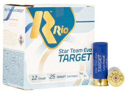 Picture of Rio Ammunition Stt32lr75 Team Target 12 Gauge 2.75" 1 1/8 Oz 7.5 Shot 25 Per Box/ 10 Case 