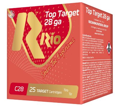 Picture of Rio Ammunition Rc289 Top Target 28 Gauge 2.75" 3/4 Oz 9 Shot 25 Per Box/ 10 Case 