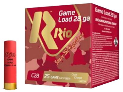 Picture of Rio Ammunition Rchv286 Game Load 28 Gauge 2.75" 1 Oz 6 Shot 25 Per Box/ 10 Case 