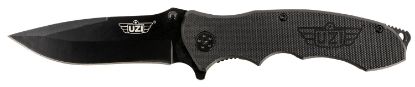 Picture of Uzi Accessories Uzkfdr006 Uzi Responder Vi Black, Stainless-Steel Blade 