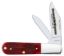 Picture of Case 12214 Limited Edition Xxxvii Barlow Folding Clip Point/Pen Plain Mirror Polished W/Engraving Tru-Sharp Ss Blade/Old Red Barnboard Jig/Ss Stag Bone/Nickle Handle 