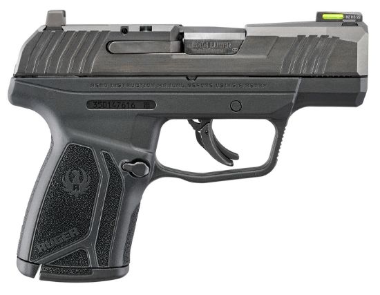 Picture of Ruger 3518 Max-9 *Ca Compliant Compact 9Mm Luger 10+1 3.20" Black Oxide Steel Barrel, Black Oxide Serrated Slide, Black Frame & Black Nylon Grips 