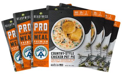 Picture of Wise Foods Rw05195 Outdoor Food Kit Chicken Pot Pie 2 Servings Per Pouch, 6 Per Case 