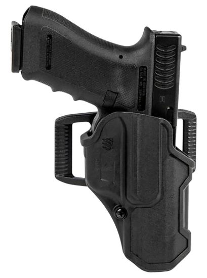 Picture of Blackhawk 410704Bkr T-Series L2c Owb Black Polymer Belt Loop Fits Beretta M9/92Fs/92X/92A1/M9a1/M9a3/M9a4 Right Hand 