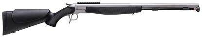Picture of Cva Cr3801sm Crossfire 50 Cal Firestick 26" Stainless Fluted Barrel, Durasight Rail Receiver, Black Fixed Synthetic Stock 