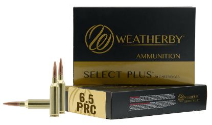 Picture of Weatherby R65prc156eh Select Plus 6.5 Prc 156 Gr Berger Elite Hunter 20 Per Box/ 10 Case 