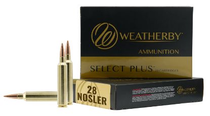 Picture of Weatherby F28nos150sco Select Plus 28 Nosler 150 Gr Swift Scirocco 20 Per Box/ 10 Case 