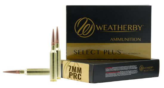 Picture of Weatherby M7prc177hcb Select Plus 7Mm Prc 177 Gr Hammer Custom 20 Per Box/ 10 Case 