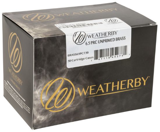 Picture of Weatherby Brass65pct50 Unprimed Cases 6.5 Prc Rifle Brass/ 50 Per Box 