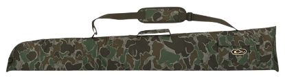 Picture of Drake Waterfowl Dw3110037 Side-Opening Shotgun Case Exterior Choke Tube Pocket, Carry Handles/Adj. Strap, Hanging D-Ring 