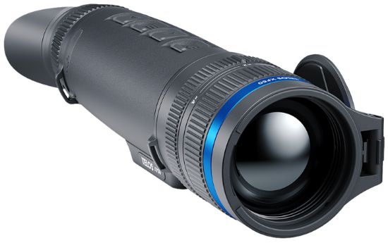 Picture of Pulsar Pl77493 Telos Xp50 Thermal Monocular Black Rubber Armor 2.5-10X50mm, 640X480, 50Hz Resolution Zoom Digital 4X Features Laser Rangefinder 