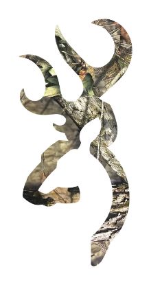 Picture of Browning 3922002916 Buckmark Decal Camo Vinyl Sticker 6" 