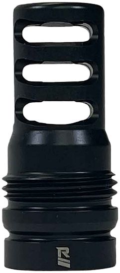 Picture of Rugged Suppressors Mb024 3 Port Brake 338 Cal (8.6Mm), 5/8"-24 Tpi, Dual Taper Locking System, Fits R.U.M. Mount 