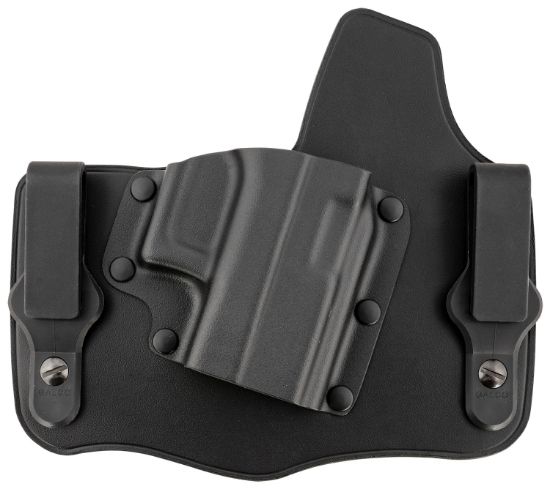 Picture of Galco Kc800rb Kingtuk Classic Iwb Black Kydex/Leather Fits Glock 43/43X, Uniclip, Right Hand 