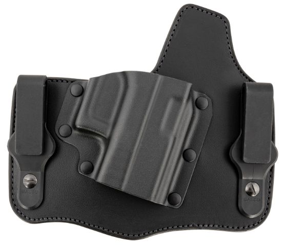 Picture of Galco Kt800rb Kingtuk Deluxe Iwb Black Kydex/Leather Fits Glock 43, Uniclip, Right Hand 