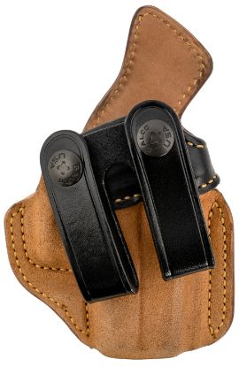 Picture of Galco Rg800brb Royal Guard Iwb Natural/Black Horsehide, Fits G43, Belt Loop, Right Hand 