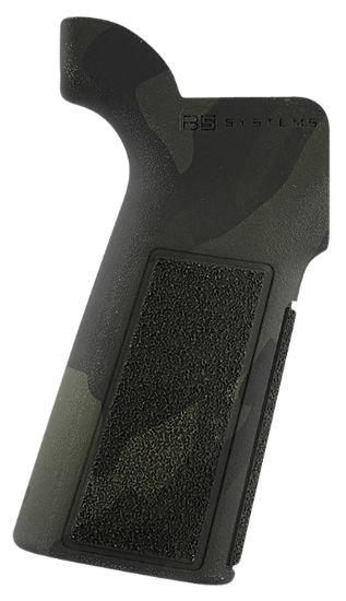 Picture of B5 Systems Pgr1426 Type 23 P-Grip Black Multi-Cam Polymer, Aggressive Textured, Fits Ar-Platform 