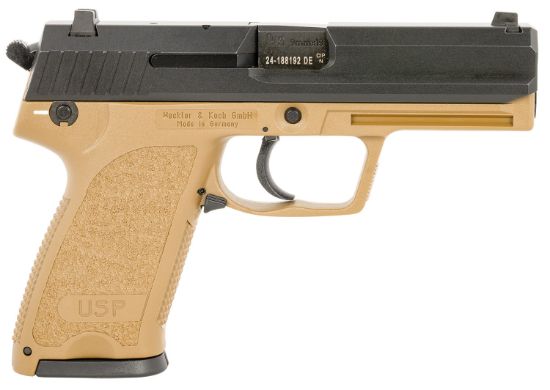 Picture of Hk 81000355 Usp9 Tac 9Mm 2-10R Fde V1 