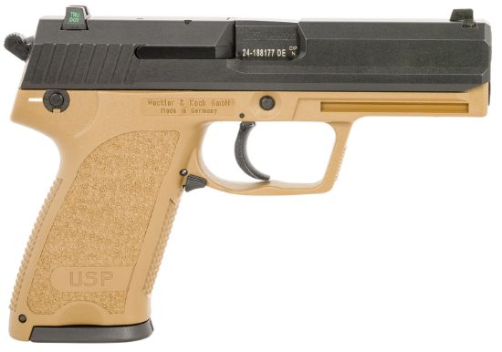 Picture of Hk 81000354 Usp9 Tac 9Mm 3-15R Fde Ns V1 