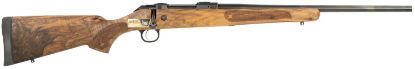 Picture of Cz-Usa 07716 Cz 600 American St2 308 Win 5+1 20" Threaded, Black Barrel/Rec, Grade A Dark Walnut Stock, Adj. Trigger 