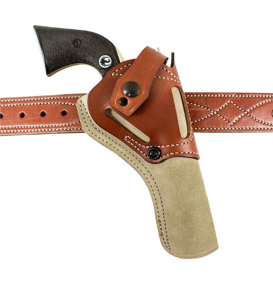 Picture of Desantis Gunhide 189Nj3uz0 Wild Hog Owb Natural Leather Belt Fits Heritage Rough Rider 6.50 Ambidextrous 