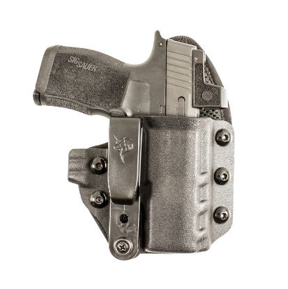 Picture of Desantis Gunhide 206Ka3tz0 Uni-Tuk Iwb Black Kydex Belt Clip Fits Glock 43/43X/43X Mos Right Hand 