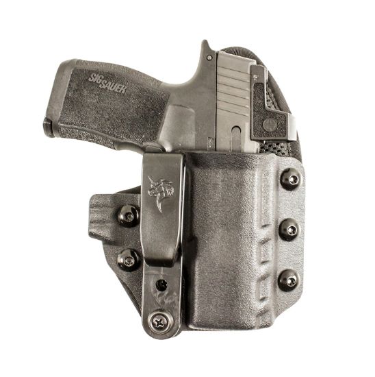 Picture of Desantis Gunhide 206Ka6vz0 Uni-Tuk Iwb Black Kydex Belt Clip Fits Glock 19/19X/19 Gen5/23/32/45 Right Hand 