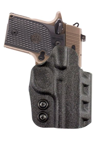 Picture of Desantis Gunhide D94kab2z0 Cazzuto Owb Black Kydex Paddle Fits Glock 17/17 Gen 5/22/31 Right Hand 