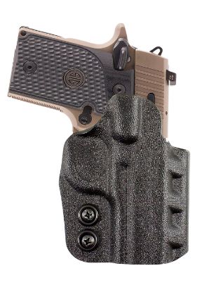 Picture of Desantis Gunhide D94kab6z0 Cazzuto Owb Black Kydex Paddle Fits Glock 19/19 Gen 5/19X/23/32/45 Right Hand 