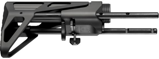 Picture of Maxim Defense Mxm47617 Cqb Gen 7 With Standard Buffer & Tube, 4 Adj. Positions, Black Anodized Aluminum Fits, Fits Mil-Spec Ar-15 