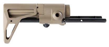 Picture of Maxim Defense Mxm47576 Cqb Buttstock Assembly Only, Fde, Fits Cqb Gen 6 & Pdw Braces 