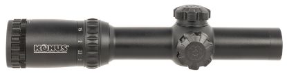 Picture of Konus 7182 Konuspro M-30 Matte Black 1-6X24mm Dual Illumination Engraved Circle Dot Reticle 