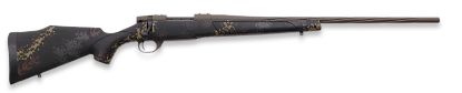 Picture of Weatherby Vta270nr4t Vanguard Talus 270 Win 5+1 24" Threaded/Spiral Fluted, Patriot Brown Barrel/Rec, Black With Rust Brown, Smoke & Stone Sponge Synthetic Stock, Adj. Trigger 