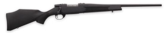 Picture of Weatherby Vyt350nr0o Vanguard Compact 350 Legend 4+1 20" Threaded, Matte Blued Barrel/Rec, Black Synthetic Monte Carlo Stock 